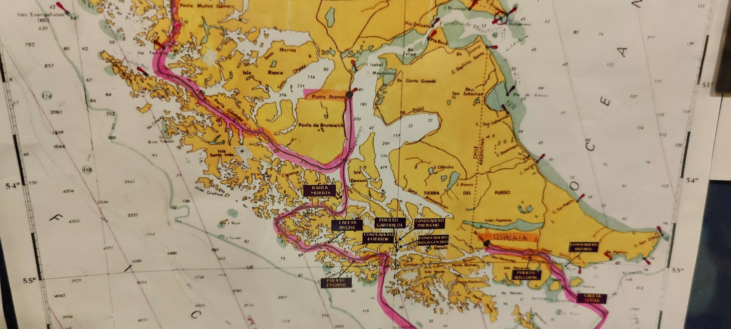 Sun 12 Feb 2023: The Straits of Magellan